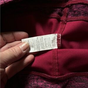 extra large, maroon capris